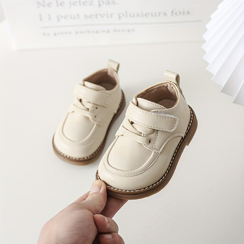 Kids Walking Shoes, British Style Striped Tassel Crib Shoes, Lightweight All-Season Microfiber Synthetic Upper, Insole & Inner, TPR Sole for Toddler Boys & Girls - Spring/Fall