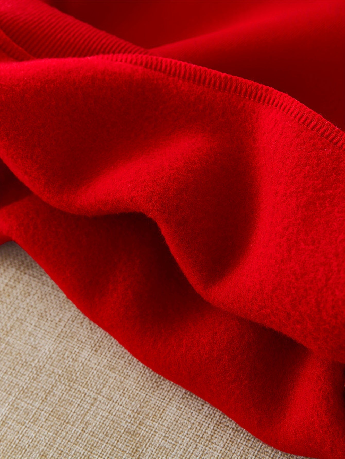 CHICFULL ' Red Fleece-Like Thick Winter Sweater with Snowman Print & Pom-Pom Trim - Cozy Round Neck Casual Sweater for Christmas, New Year's & Casual Attire, Machine Washable All-Season Warm Sweater ( to Sizes) - Cute Snowman