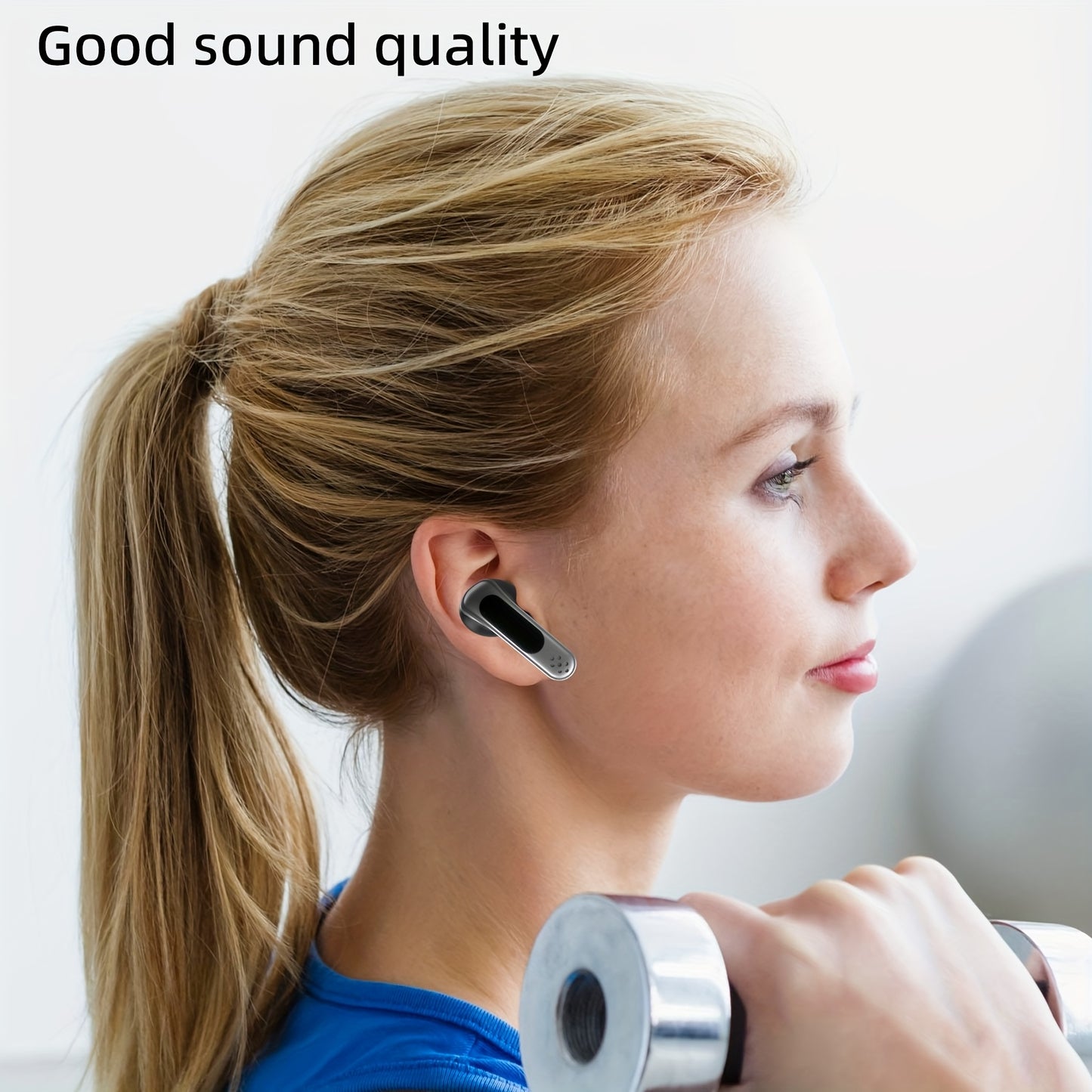 2024 TWS Wireless Earbuds with Touch Control, LED Display Charging Case - Wireless In-Ear Headphones for iOS/Android, Ideal for Sports, Music & Gaming, New, Earbuds