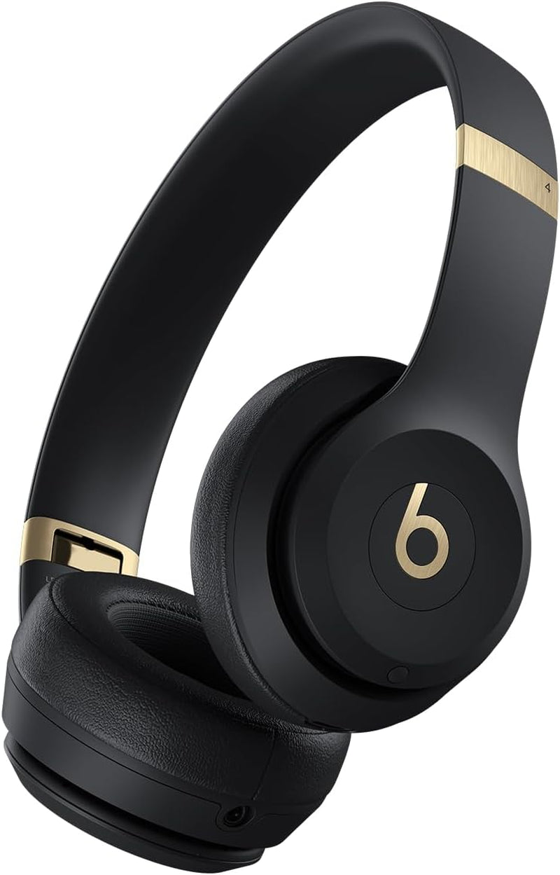 Beats Solo 4 - Wireless Bluetooth On-Ear Headphones, Apple & Android Compatible, up to 50 Hours of Battery Life - Matte Black