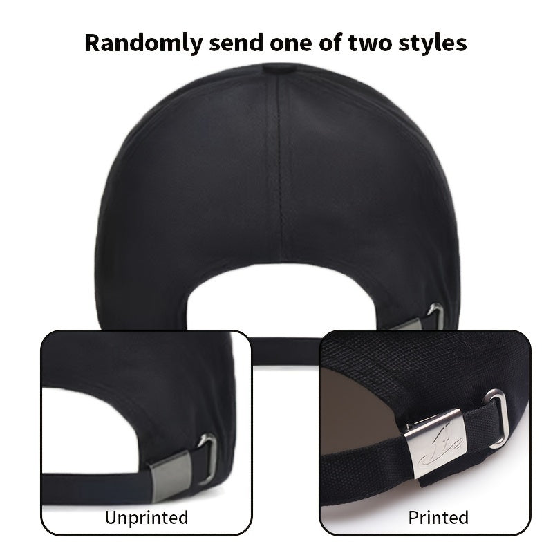 Unisex Baseball Cap, Breathable Summer Sun Hat, Trendy Peaked Cap With 3B-YS Print, Adjustable Casual Sports Cap