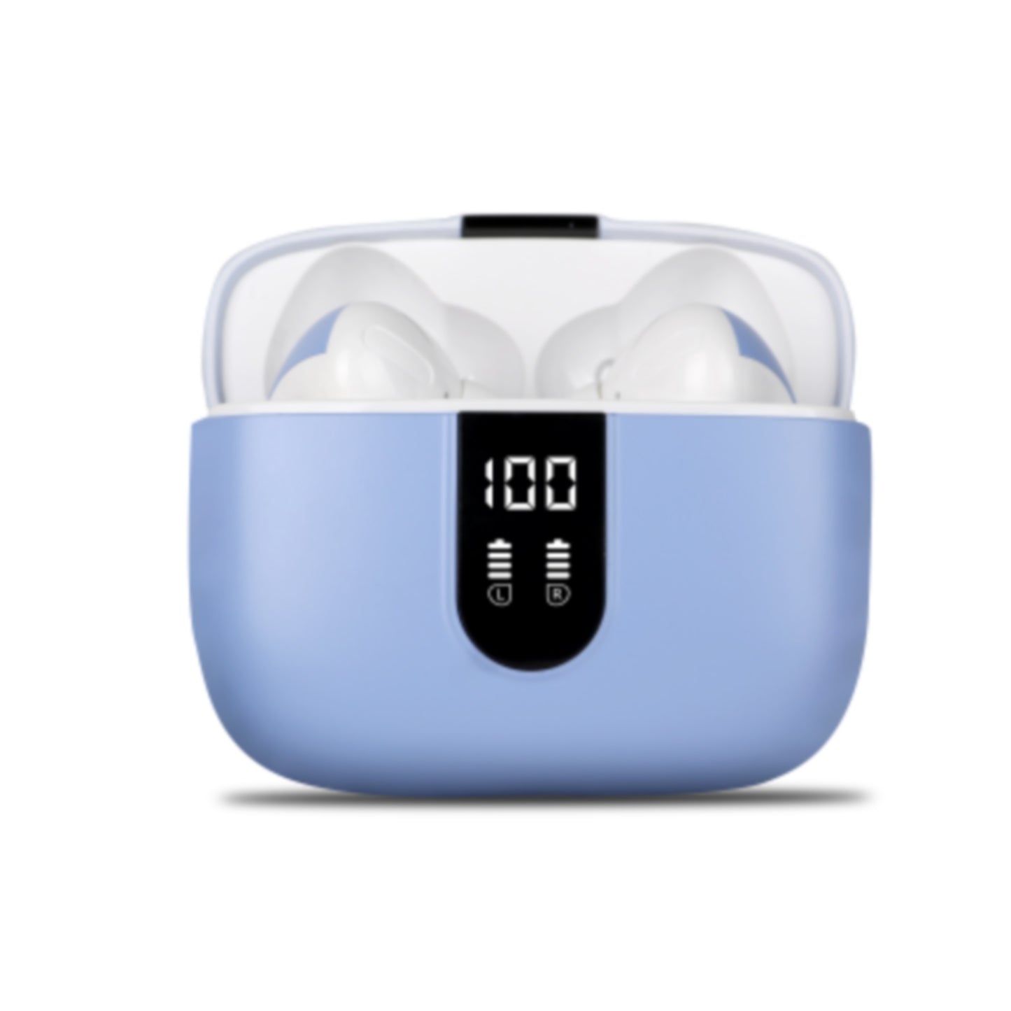 Wireless Earbuds with Mic, Earphones With LED Display, In-Ear Headphones With Mini Charging Case, TWS Headset For Men/Women