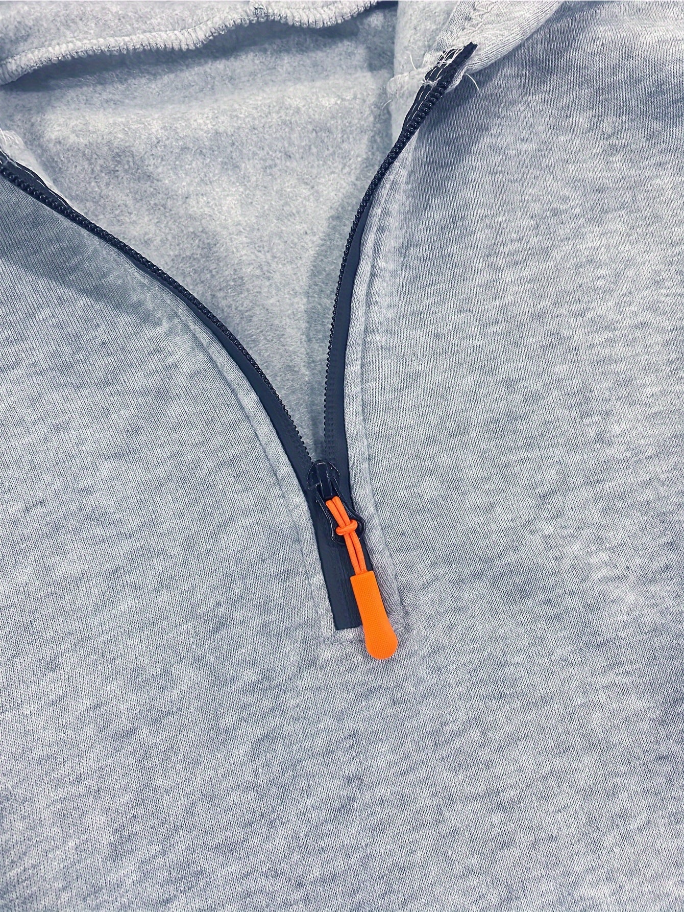 Men's Casual Hoodie with Zipper, Soft And Breathable Polyester Fabric, Machine Washable, Autumn/Winter Fashion