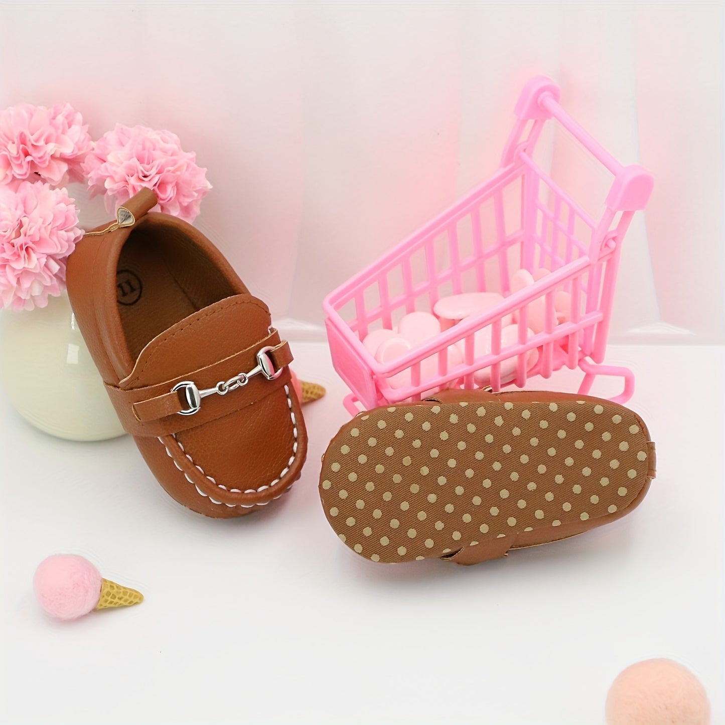 Baby Learning Shoes, Casual Chain Lufu Shoes, Indoor & Party, Four Seasons Style