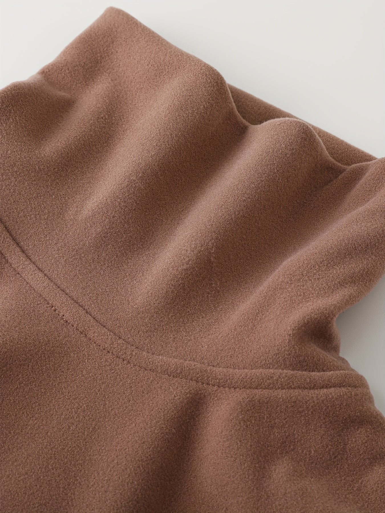 Casual Solid Men's Autumn And Winter Turtleneck Long-sleeved Fit T-shirt