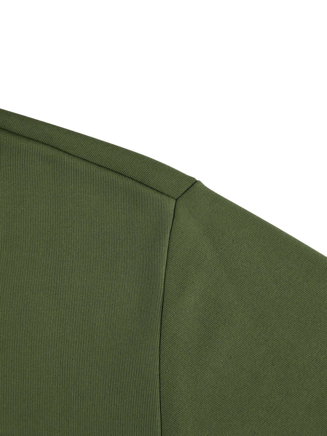 Men's Solid Color Lined Workwear Shirt Jacket with Snap Buttons