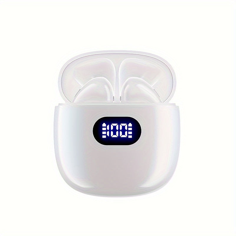 Նոր Style True Wireless ականջի մեջ սպորտային երաժշտության ականջակալ մինի ականջակալներ TWS HIFI bass HD զանգահարող ստերեո ականջակալներ Android-ի համար iPhone-ի համար Բջջային հեռախոսի խաղերի ականջակալներ խելացի ականջակալներ
