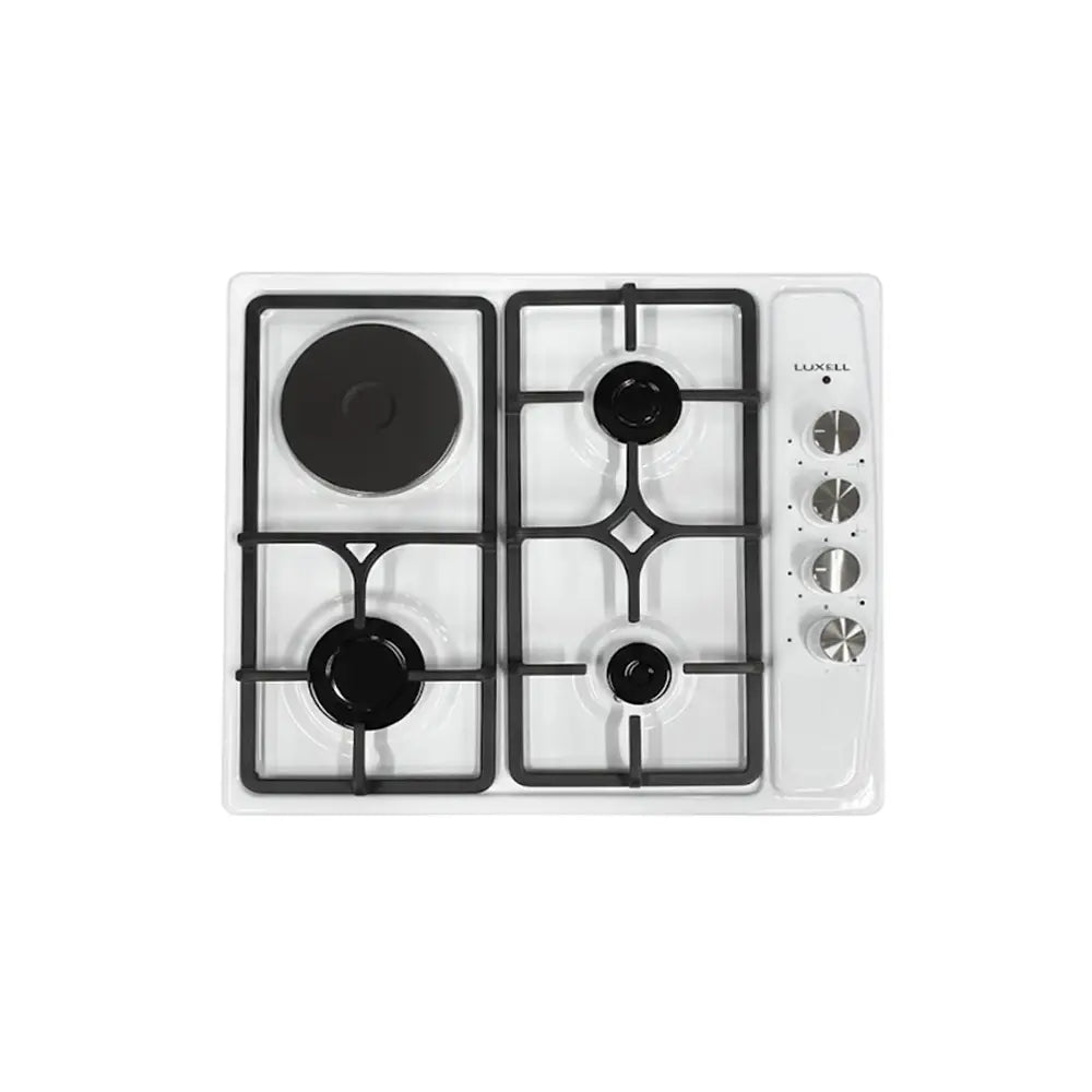 Luxell Built-In Countertop White 60x60 cm Kitchen Surface