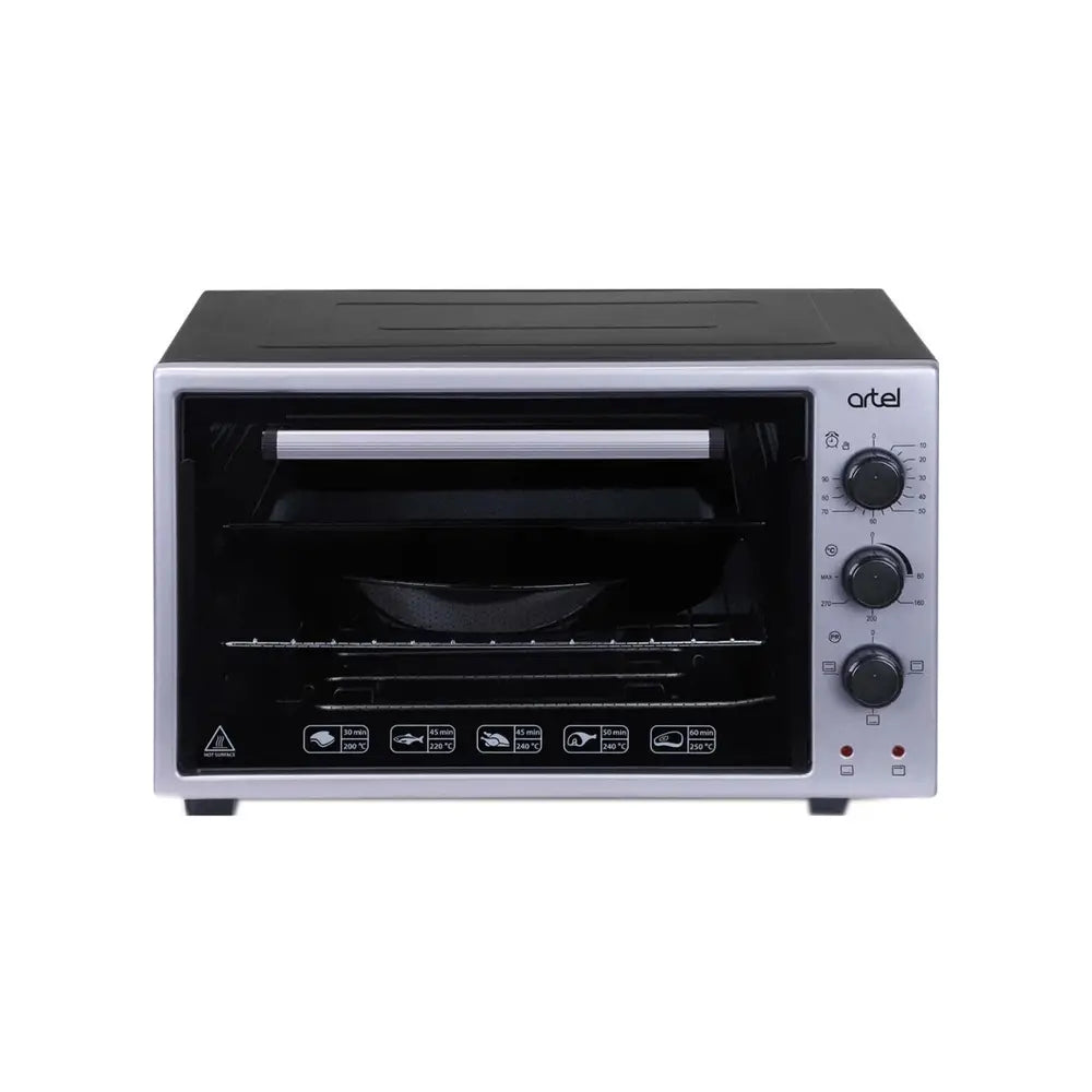 ARTEL MD 3618 E Electric Oven Grey-Black 1400W 2 Trays