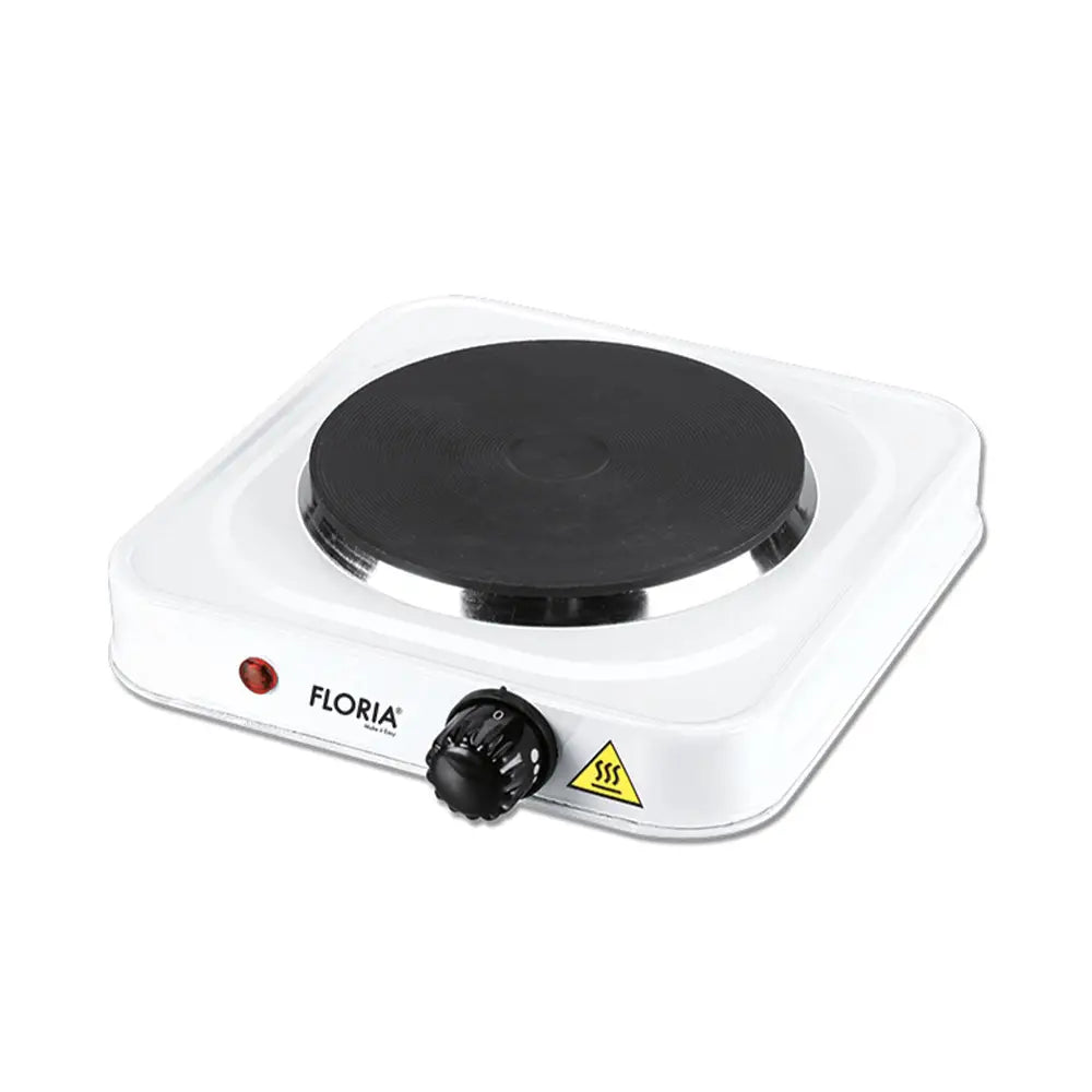 FLORIA ZLN2829 White Portable 1500W Electric Stove