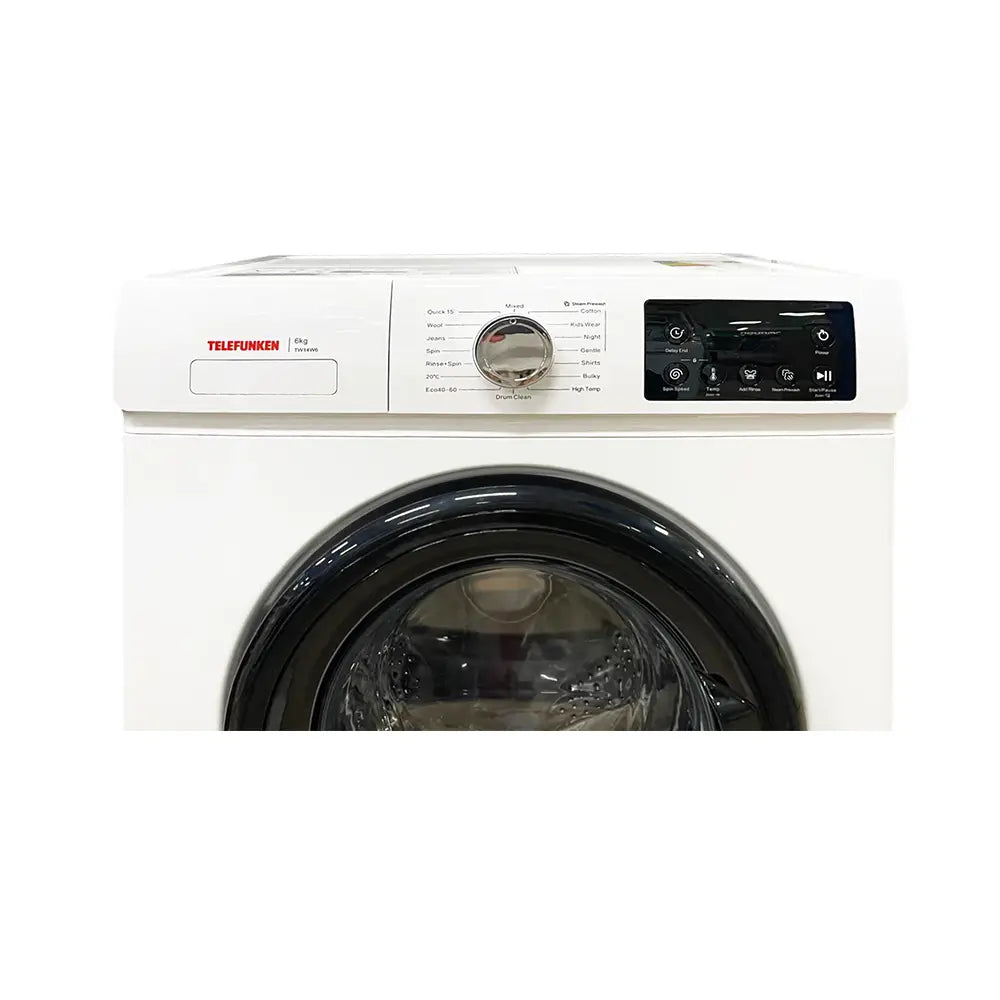 Telefunken 6kg Front-Load Washing Machine with 16 Programs