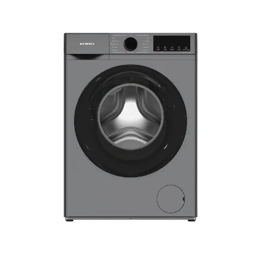 KUMTEL HW10MAC-3 Silver Washing Machine 10kg Capacity
