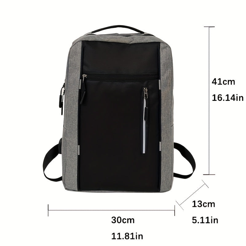 Three-piece minimalist computer backpack set, consisting of a lightweight shoulder bag, chest bag, and wallet, suitable for daily commuting and business use