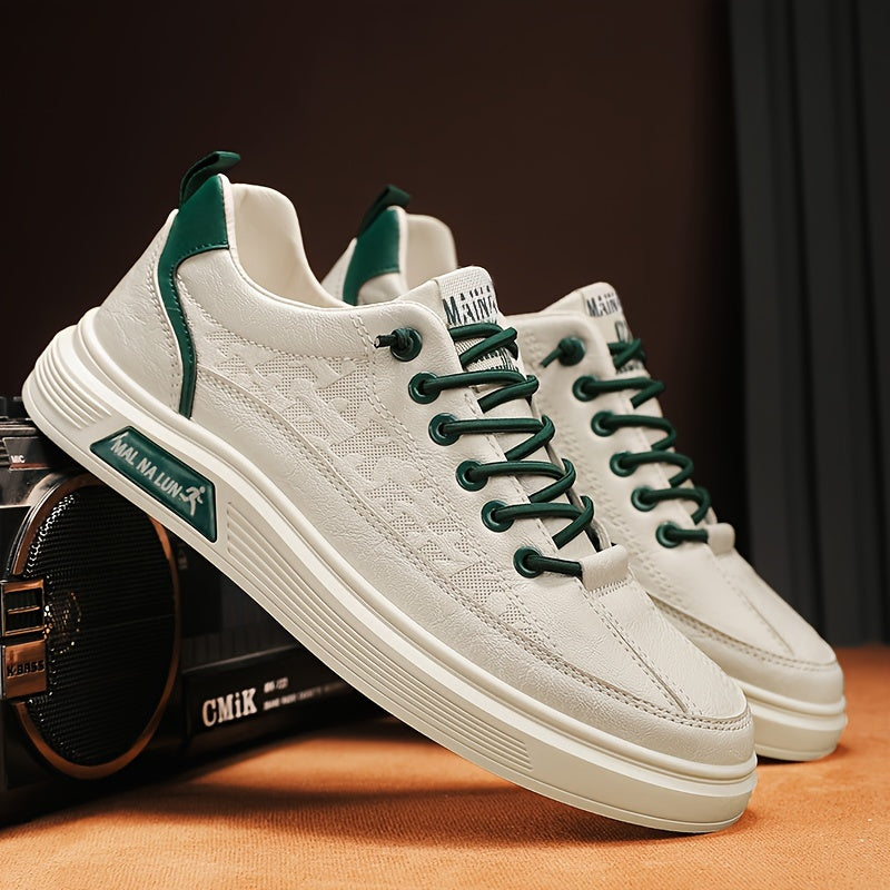 MAINALUN Breathable Skate Shoes - ամենօրյա և սպորտային, առաձգական ժանյակավոր սպորտային կոշիկներ բոլոր եղանակների համար, կատարյալ բացօթյա միջոցառումների և երեկույթների համար
