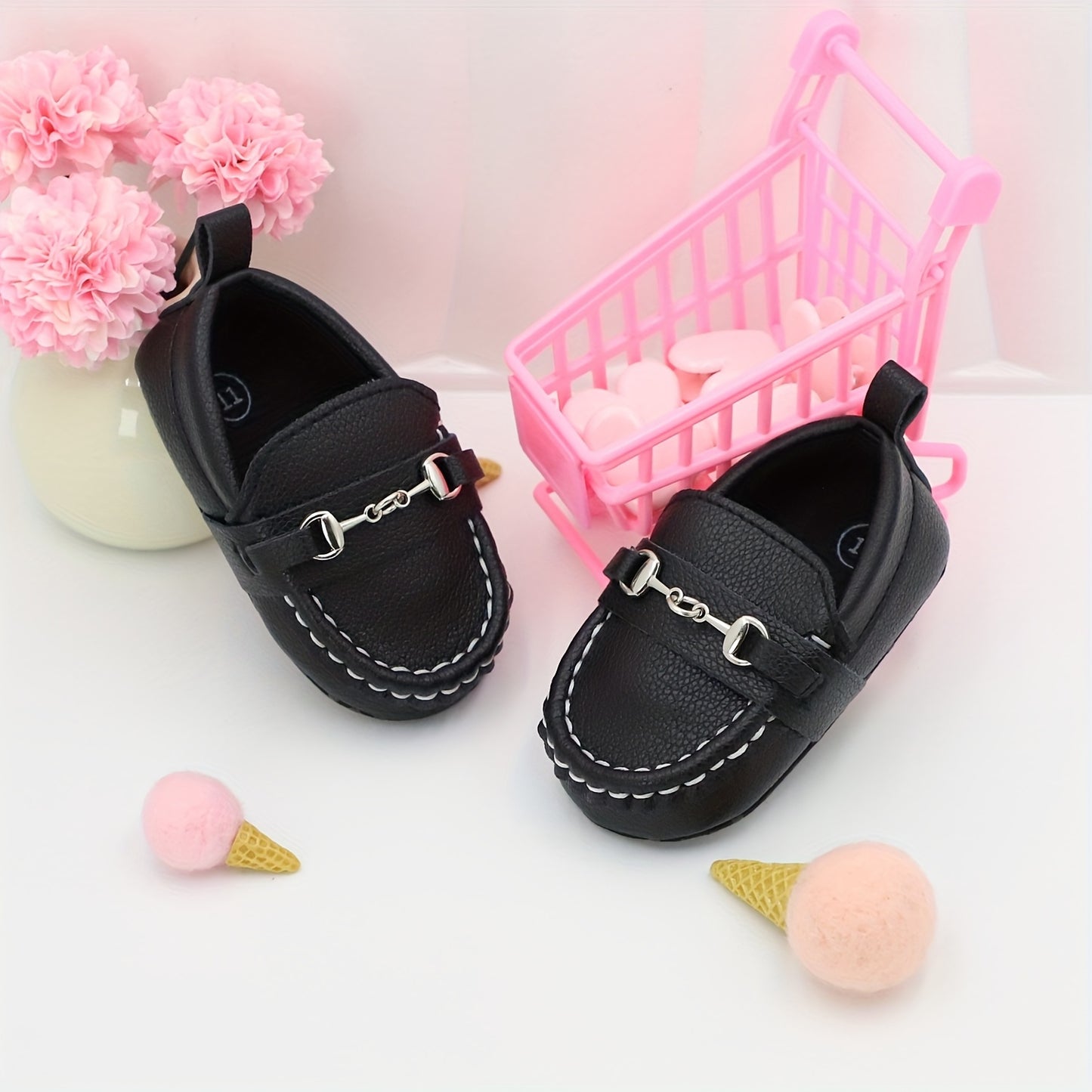 Baby Learning Shoes, Casual Chain Lufu Shoes, Indoor & Party, Four Seasons Style