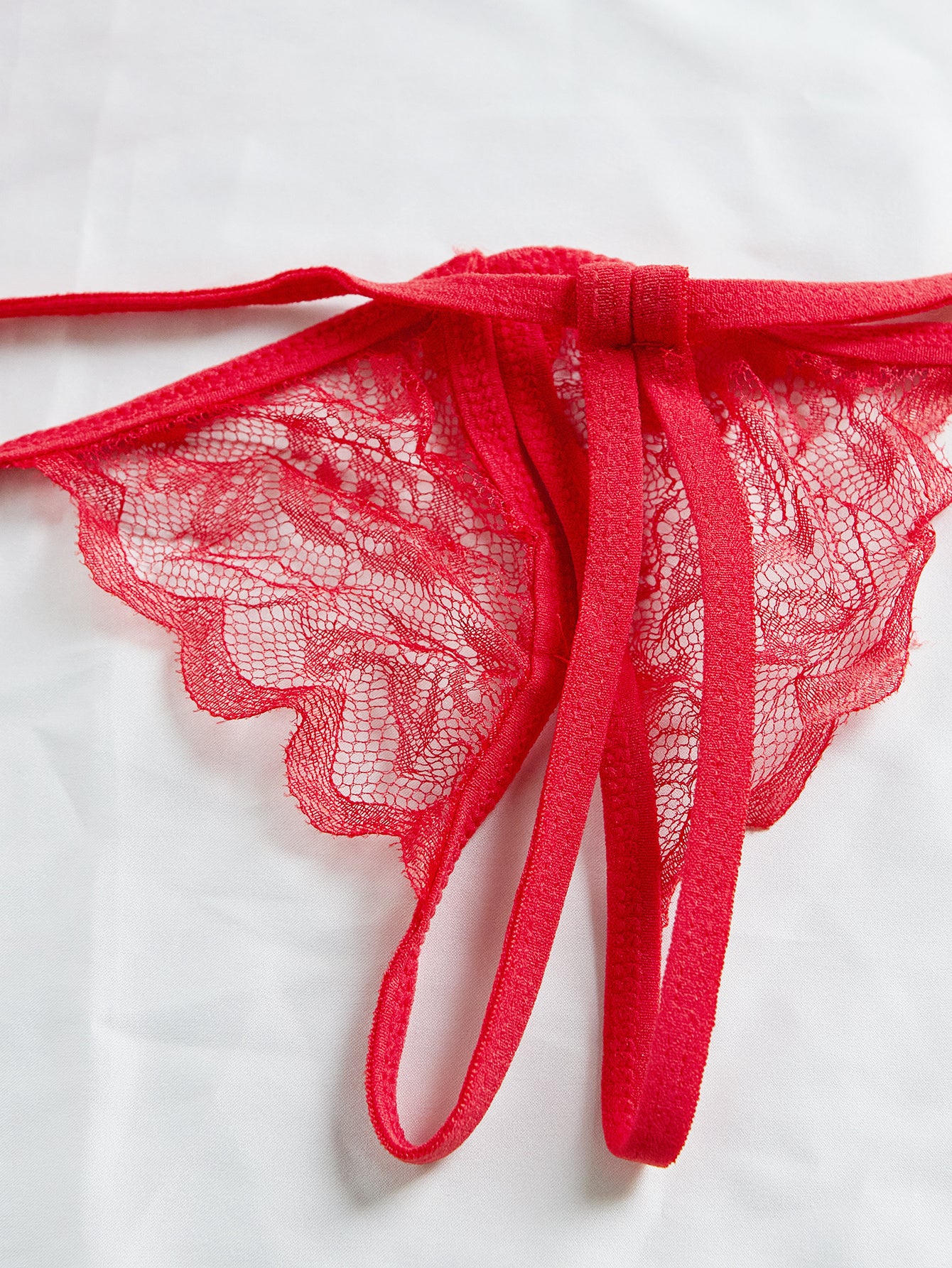 Sexy V-Neck Lace Floral Sexy Lingerie Bra Crotchless Panties, Women'S Sexy Lingerie, Free-To-Take Three-Point Lingerie Set, Suitable for Halloween, Christmas, Thanksgiving, Valentine'S Day, Give Gifts to Girlfriends And Surpr