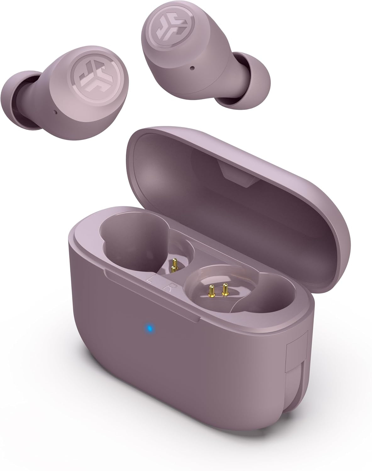 Jlab Go Air Pop True Wireless Bluetooth Earbuds & Charging Case - Black, Dual Connect, IPX4 Sweat Resistance, Bluetooth 5 Connection, 3 EQ Sound Settings Signature, Balanced, Bass Boost