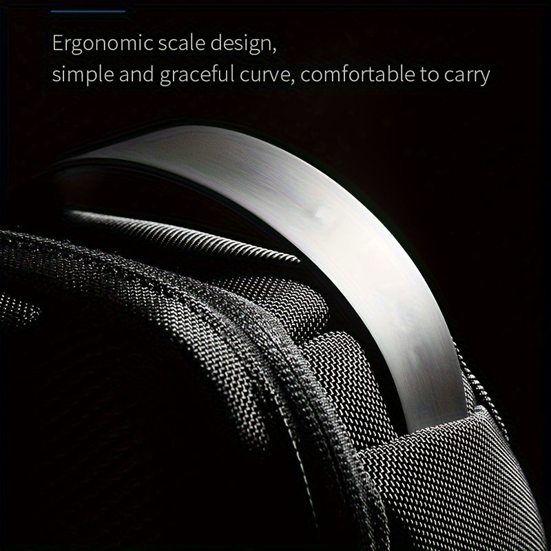 Oxford Fabric Waist Bag with USB Charging Combination Lock - Sleek Black Crossbody for Men Women, Ideal for Outdoor Activities Motorcycle Riding, Perfect Valentine's or Father's Gift, Motorcycle Bag