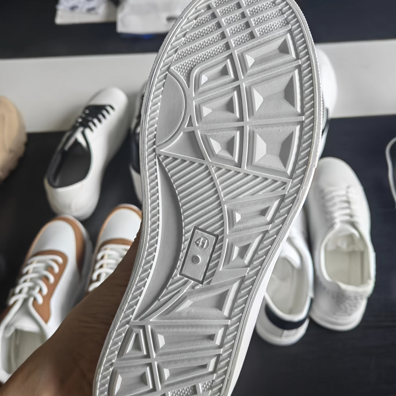Men's Canvas Skate Shoes, Casual Outdoor Non-slip Lace-up Walking Sneakers, Flat Shoes