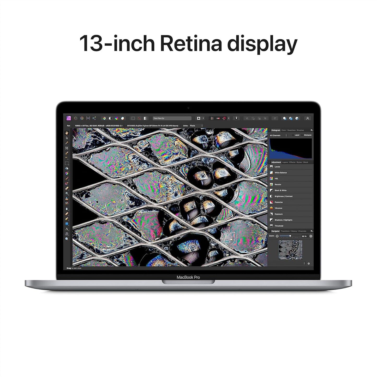 2022 Apple Macbook Pro Laptop with M2 Chip: 13-Inch Retina Display, 8GB RAM, 256GB SSD Storage, Touch Bar, Backlit Keyboard, Facetime HD Camera. Works with Iphone and Ipad; Space Gray
