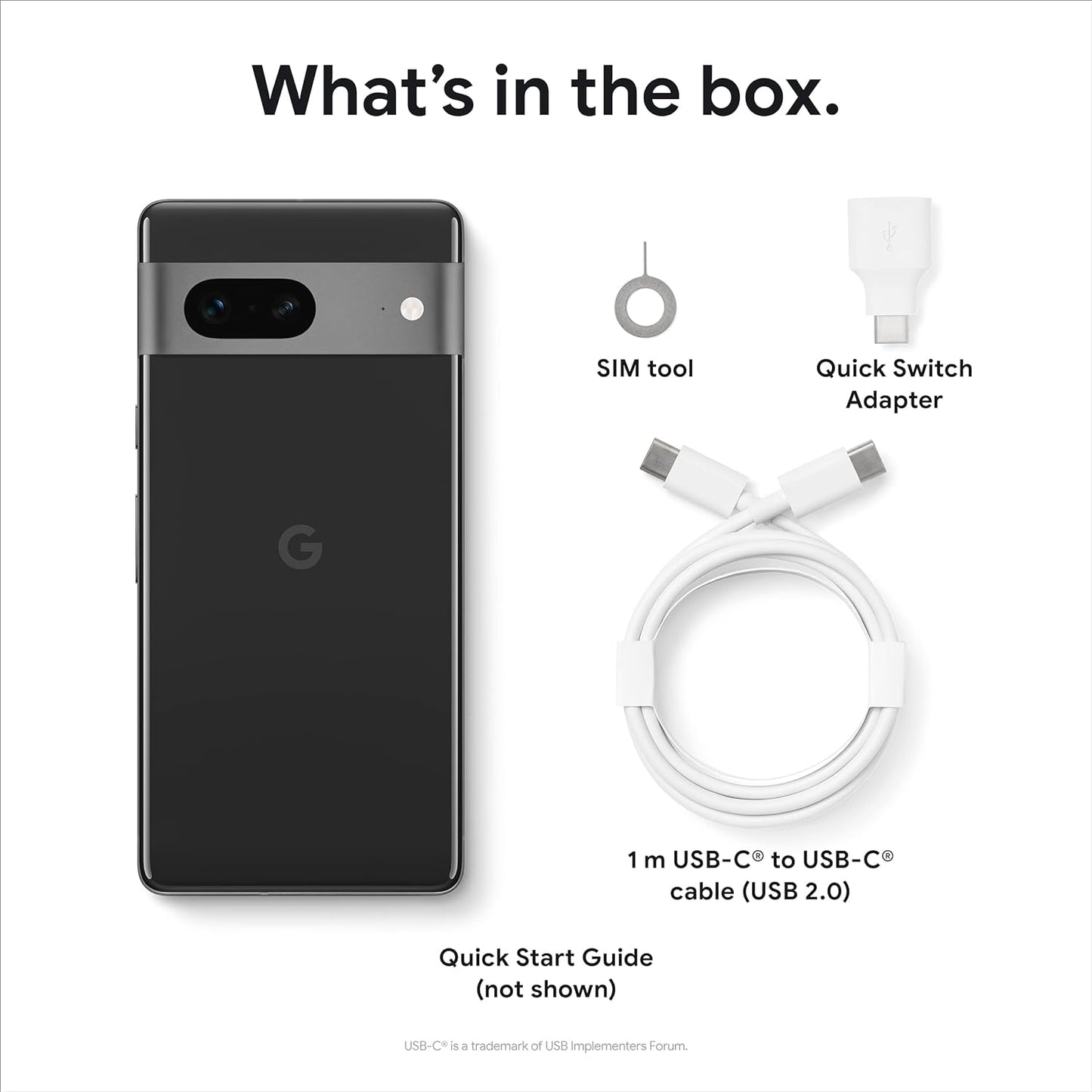 Google Pixel 7-5G Android Phone - Unlocked Smartphone with Wide Angle Lens and 24-Hour Battery - 256GB - Snow