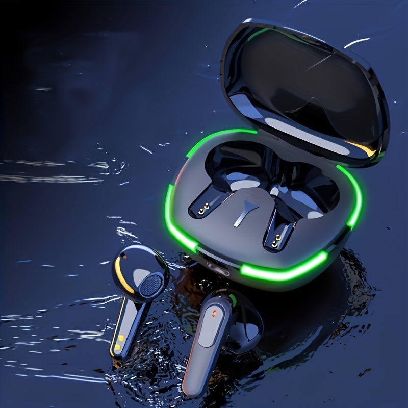 In-Ear TWS Wireless Earphones with LED Display, Noise-Cancelling Voice Call, Touch Control & Volume Control, USB Charging 800mAh Lithium Battery, Anime-Themed Wireless Earbuds for Gaming, Includes Cable - Compatible with iOS/
