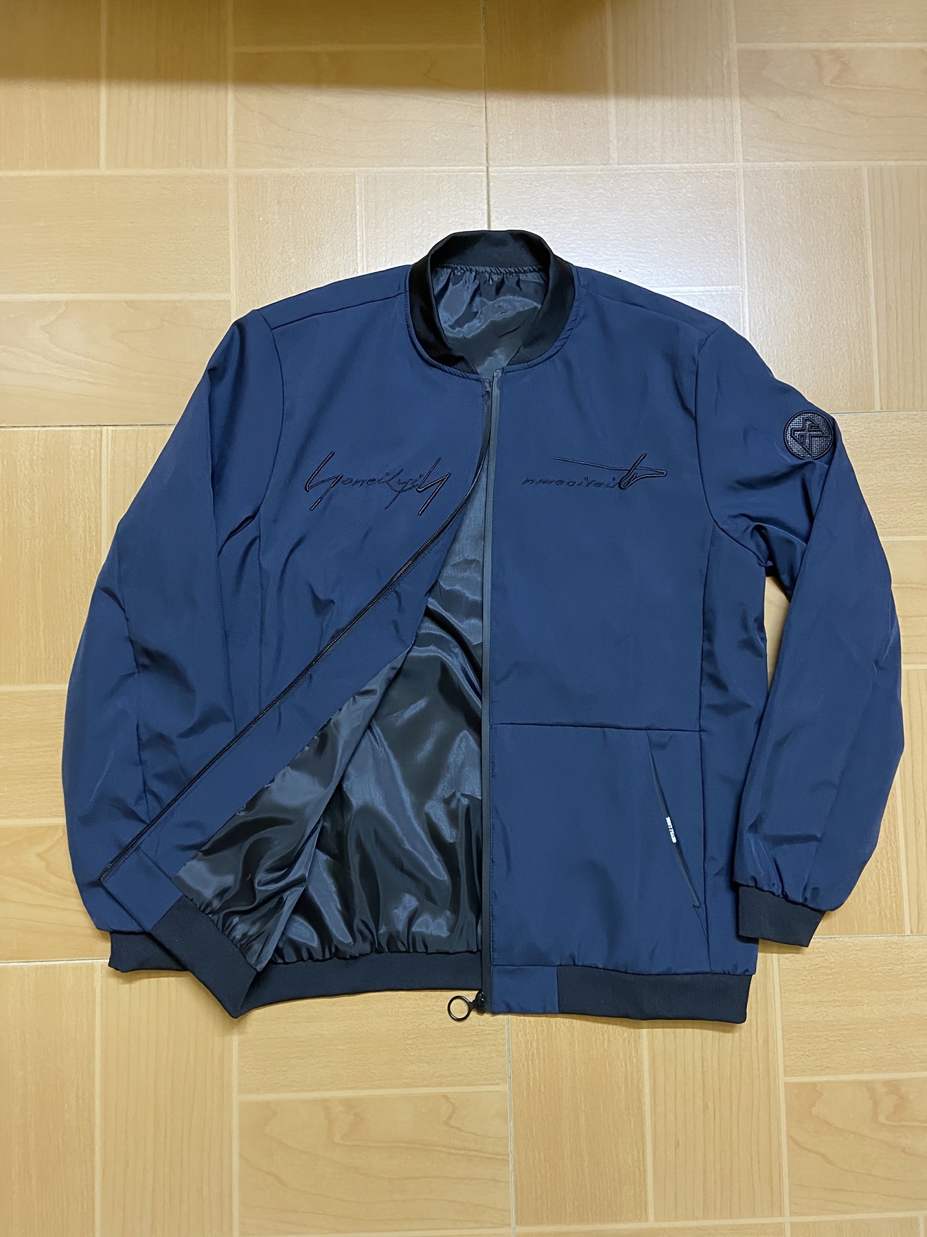 Autumn and Winter Jacket Men's Baseball Suit Jacket