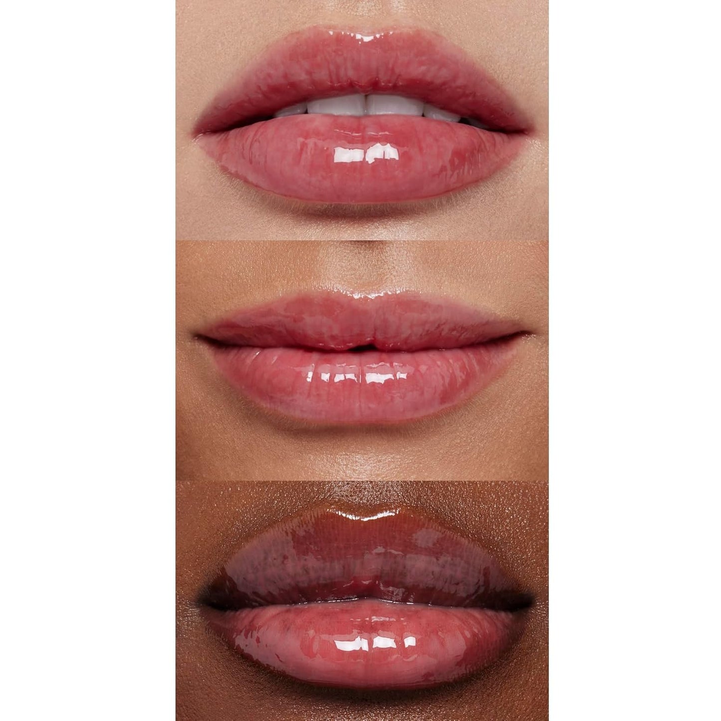 E.L.F. Glow Reviver Lip Oil, Nourishing Tinted Lip Oil for a High-Shine Finish, Infused with Jojoba Oil, Vegan & Cruelty-Free, Rose Envy