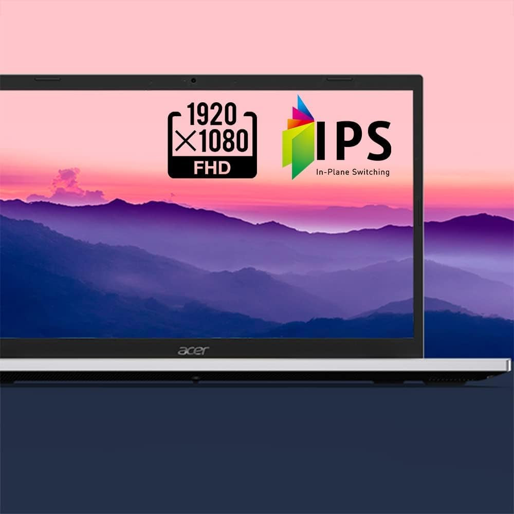 Acer Aspire 3 A315-24P-R7VH Slim Laptop | 15.6" Full HD IPS Display | AMD Ryzen 3 7320U Quad-Core Processor | AMD Radeon Graphics | 8GB LPDDR5 | 128GB Nvme SSD | Wi-Fi 6 | Windows 11 Home in S Mode