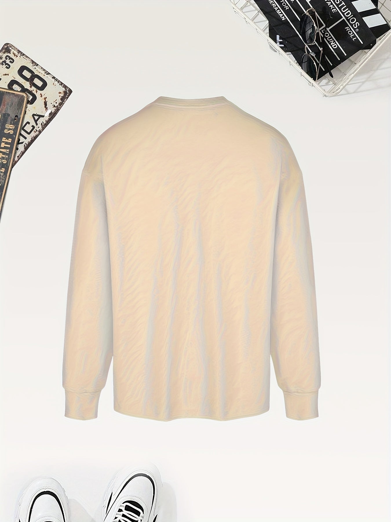 KUQIQIBOY Boys' Casual Long Sleeve T-Shirt with Letter Print - Stretchy Polyester Blend, Machine Washable, Round Neck - Perfect for Fall/Winter, KUQIQIBOY