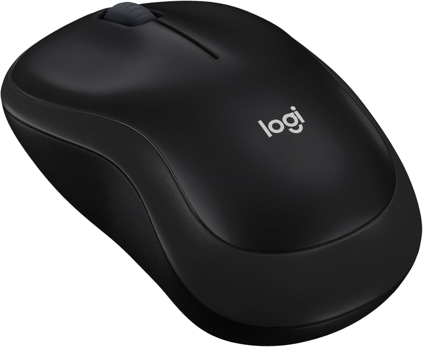 Logitech M185 Wireless Mouse, 2.4Ghz with USB Mini Receiver, 12-Month Battery Life, 1000 DPI Optical Tracking, Ambidextrous Pc/Mac/Laptop - Swift Grey