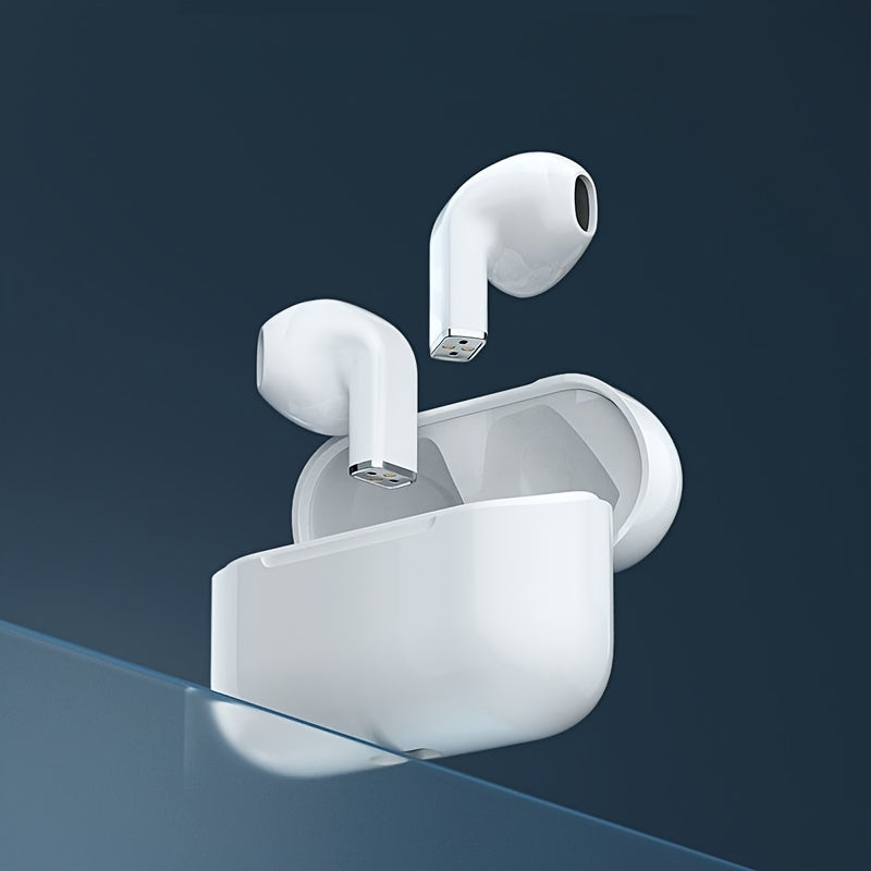 New Senyang True Wireless 13.46 cm-Ear Couple Mini Headphones TWS Video Earbuds HIFI Dolby Bass HD Calling for Android for iPhone Cellphone Gaming Earpieces Smart Headphones