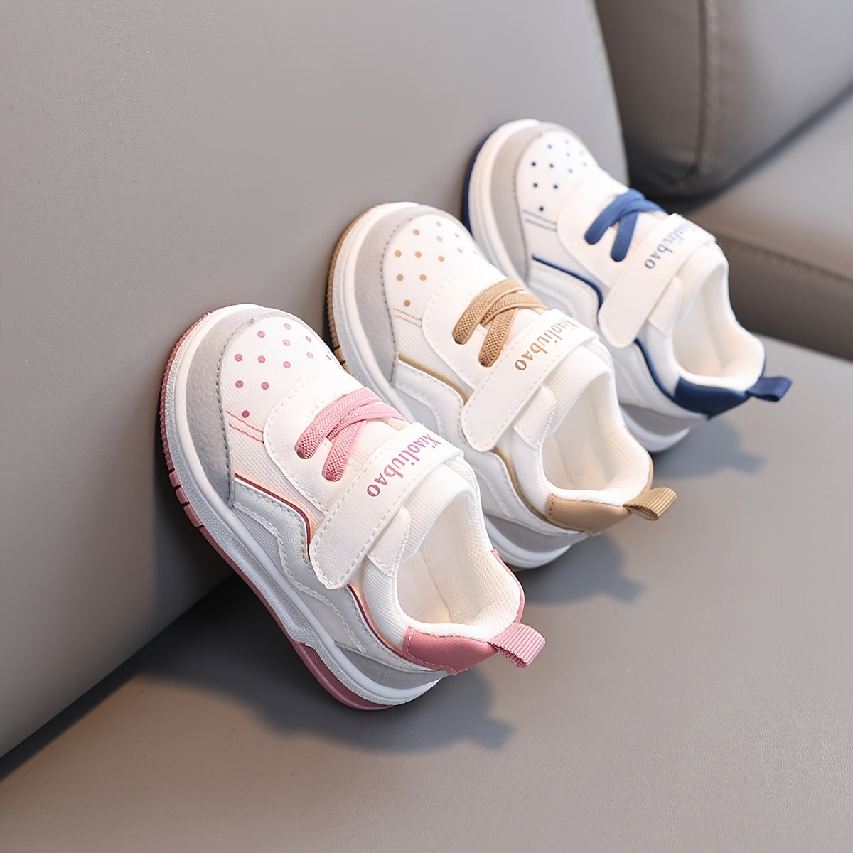 Spring And Autumn Children'S Walking Shoes, Breathable Soft-Soled Shoes for Boys And Girls, Anti-Slip And Collision-Resistant Ultra-Fiber Baby Shoes.