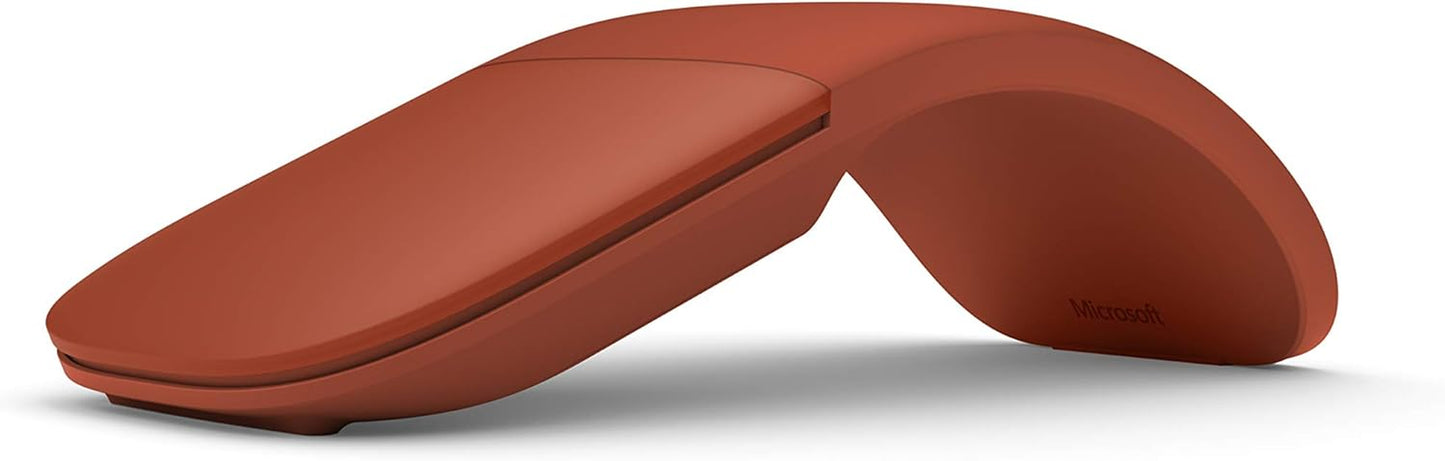 Microsoft Arc Mouse - Black. Sleek,Ergonomic Design, Ultra Slim and Lightweight, Bluetooth Mouse for Pc/Laptop,Desktop Works with Windows/Mac Computers