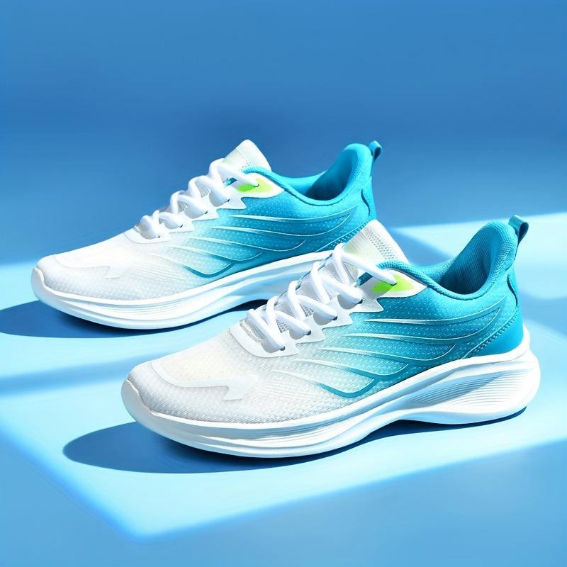 2025 New Arrival Men'S White Red Sneakers - Breathable Mesh, Soft Bottom, Casual Sports Shoes for Running Daily Wear, Casual Athletic Shoes Modern Casual Shoes Breathable Upper, Running Shoes