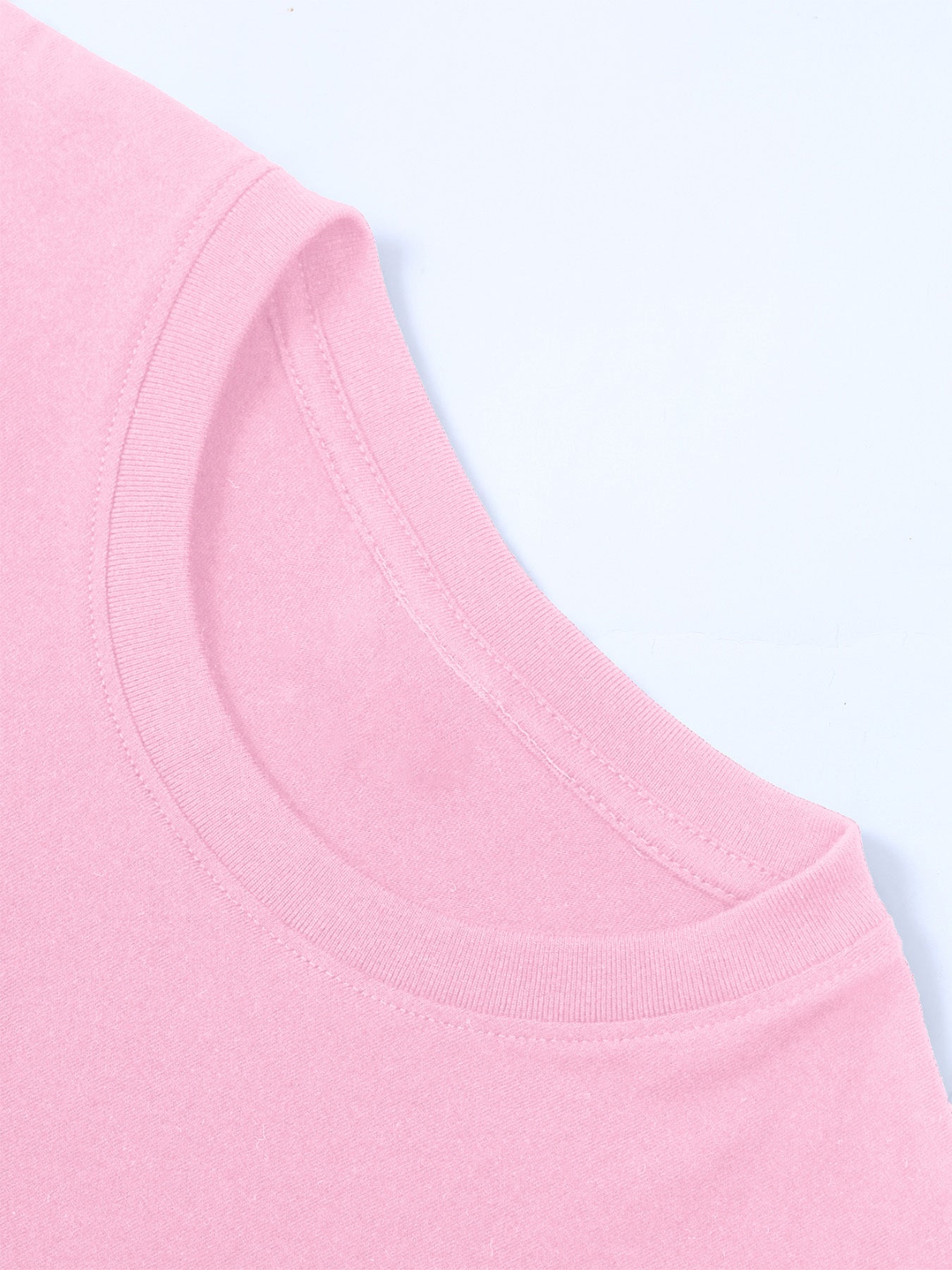 Women's Casual 100% Cotton Short Sleeve Summer T-Shirt