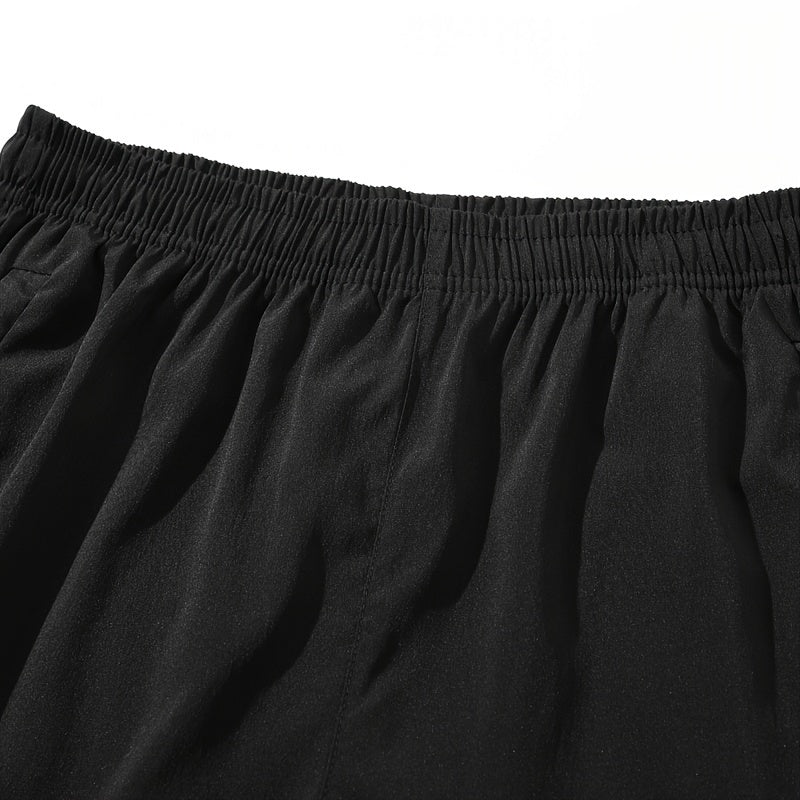 Men'S Summer Shorts in a Set of Two, Loose-Fitting, Breathable, Solid Color, Quick-Drying, Lightweight And Trendy.