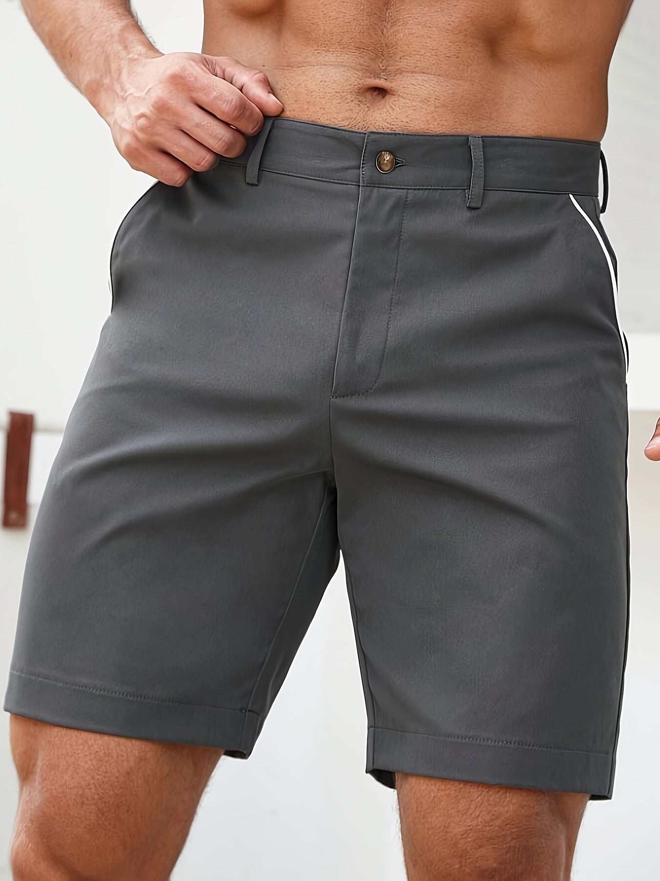 Men's Casual Shorts, Chic Stretch Sports Shorts for Summer Outdoor