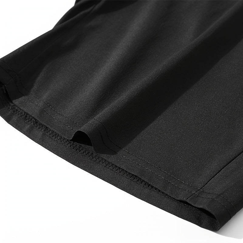 Men'S Summer Shorts in a Set of Two, Loose-Fitting, Breathable, Solid Color, Quick-Drying, Lightweight And Trendy.