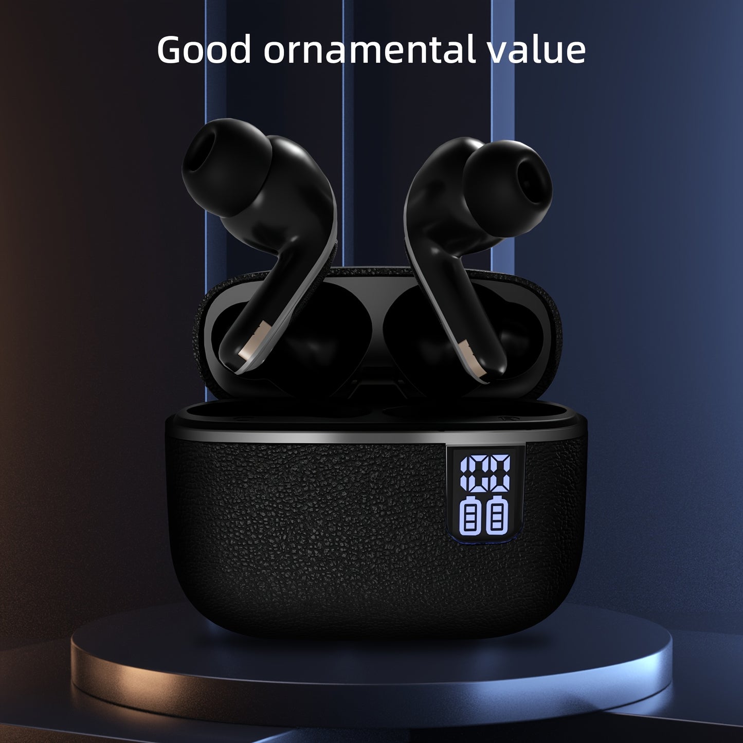 2024 TWS Wireless Earbuds with Touch Control, LED Display Charging Case - Wireless In-Ear Headphones for iOS/Android, Ideal for Sports, Music & Gaming, New, Earbuds