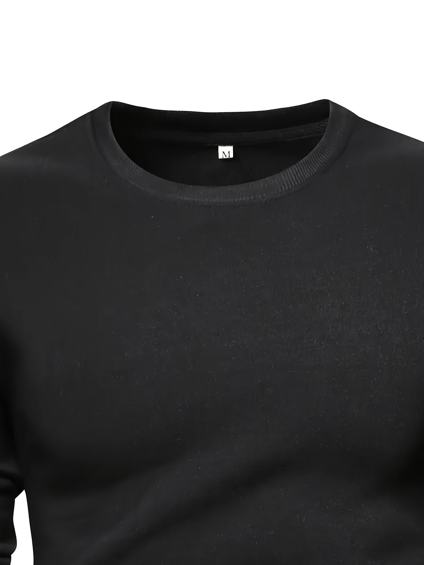 3pcs Men's Solid Color Knit Pullover For Autumn And Winter - Versatile Warm Crew Neck Long Sleeve, As Gift