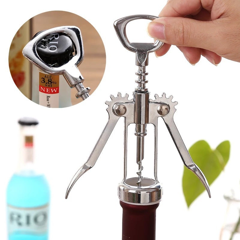 1pc, Multifunctional Red Wine Bottle Opener Creative Beer Wine Bottle Opener Wine Labor-Saving Wine Opener Screwdriver