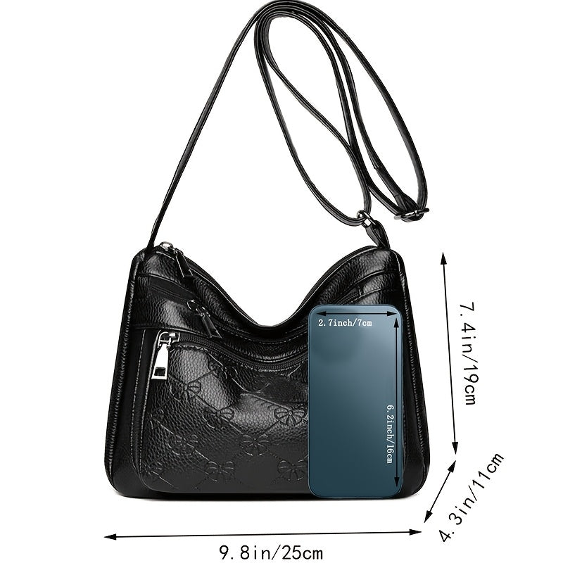 Unisex չեզոք քիվիլացված քառակուսի խաչաձև պայուսակ, թեթև պատահական սպորտային ճամփորդական փոքրիկ պայուսակ տղամարդկանց և կանանց համար: