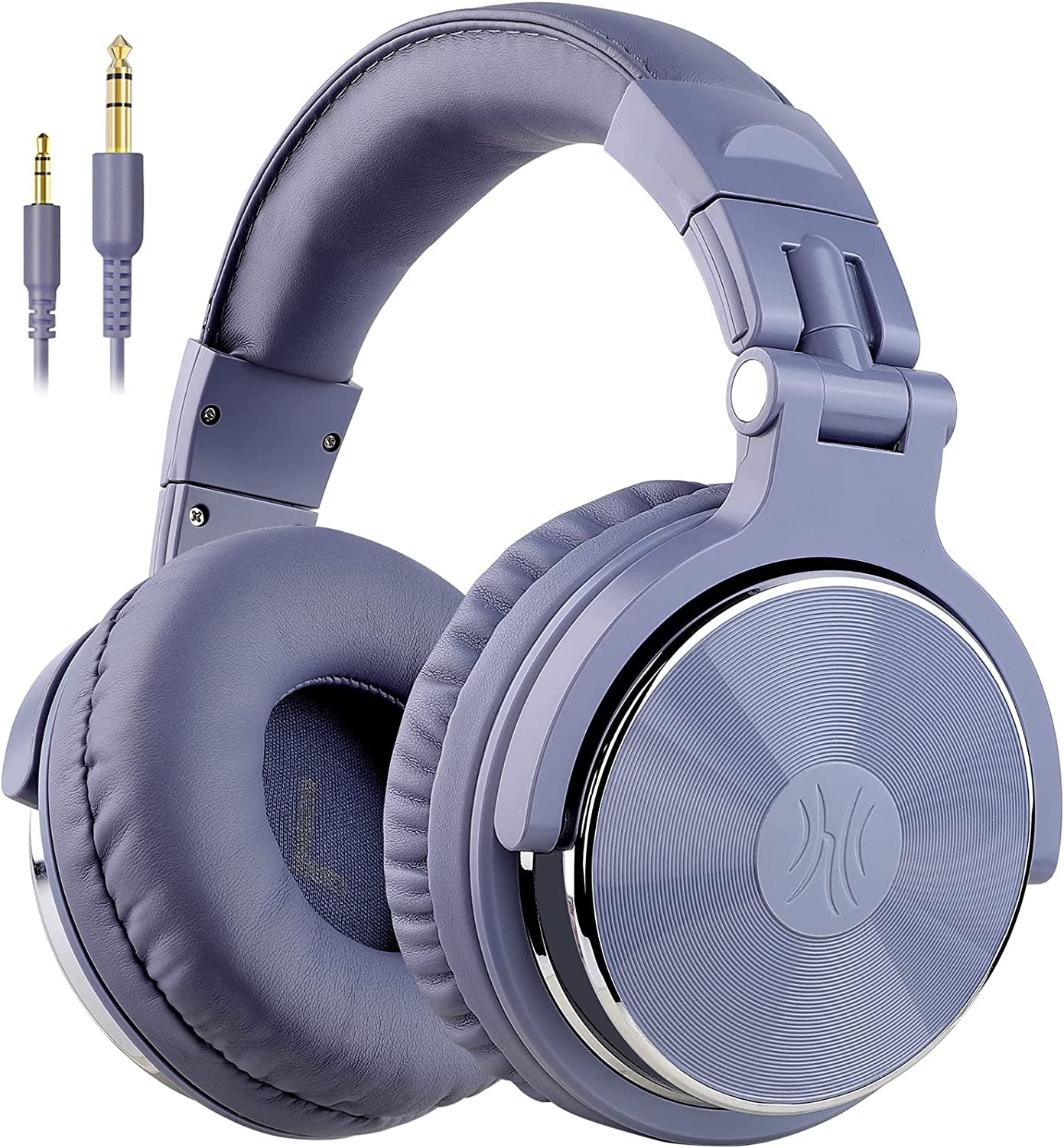 Oneodio Wired over Ear Headphones Hi-Res Studio Monitor & Mixing DJ Stereo Headsets with 50Mm Drivers and 1/4 to 3.5Mm Jack for AMP Computer Recording Podcast Keyboard Guitar Laptop - Black