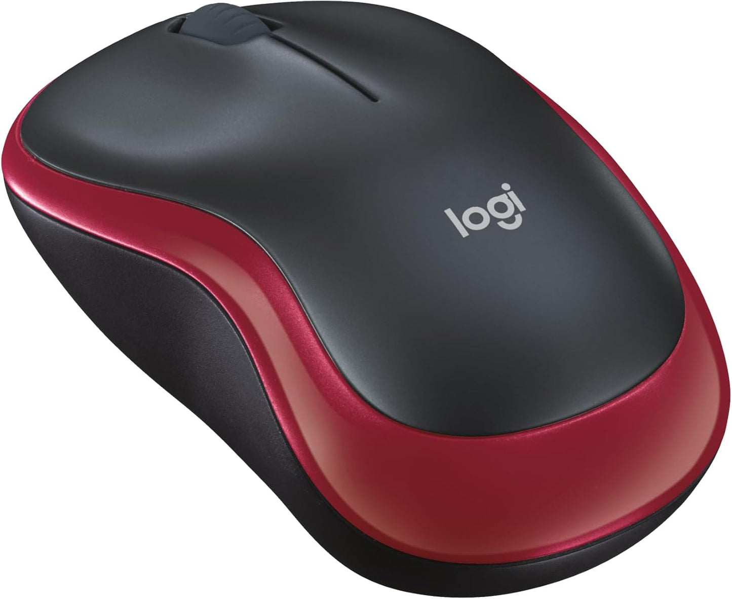 Logitech M185 Wireless Mouse, 2.4Ghz with USB Mini Receiver, 12-Month Battery Life, 1000 DPI Optical Tracking, Ambidextrous Pc/Mac/Laptop - Swift Grey