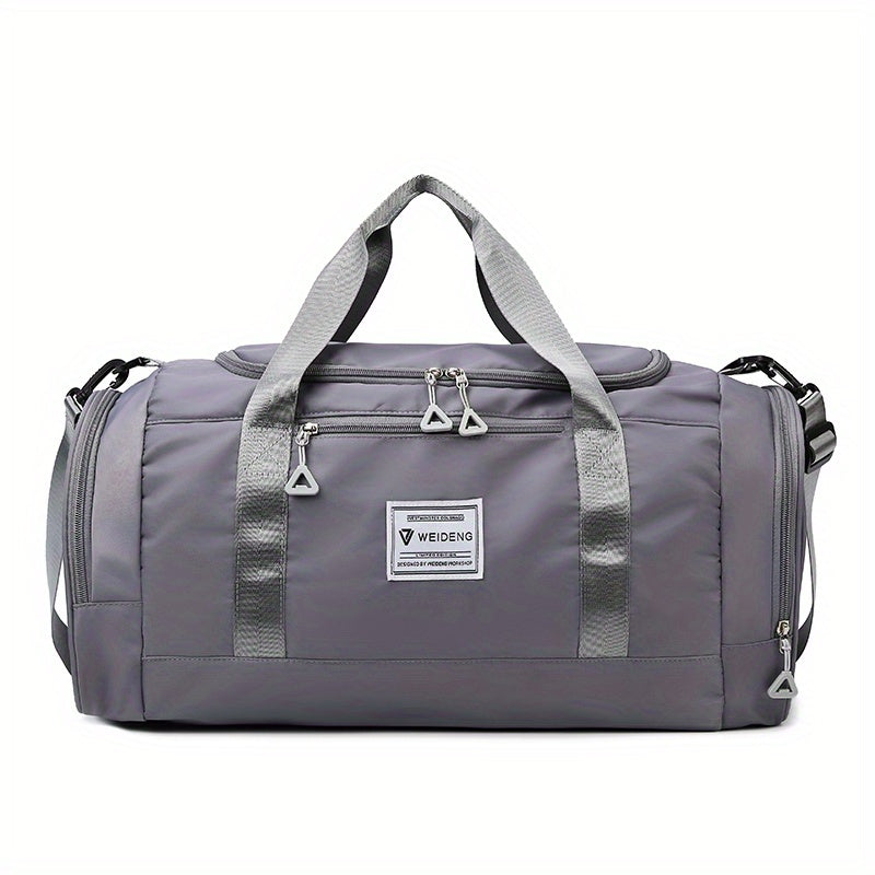 Men'S Large Capacity Gym & Travel Duffel Bag - Durable Oxford Fabric with Adjustable Shoulder Straps, Multiple Compartments, and Secure Zipper Closure for Gym, Short Trips, and Daily Use, Gym Bag, Secure Zipper Closure