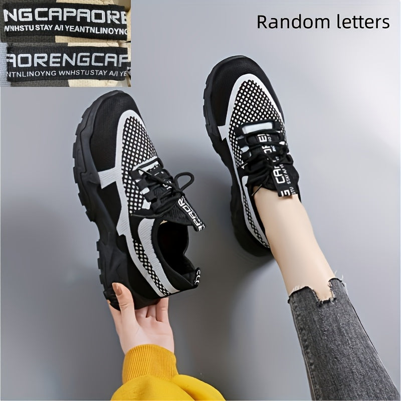 Women's Casual Sports Shoes, New Women's Sports Shoes, Thick-soled Lightweight Casual Running Student Shoes