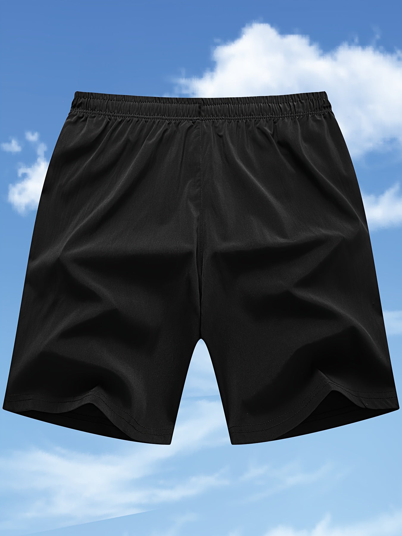 Men'S Summer Shorts in a Set of Two, Loose-Fitting, Breathable, Solid Color, Quick-Drying, Lightweight And Trendy.
