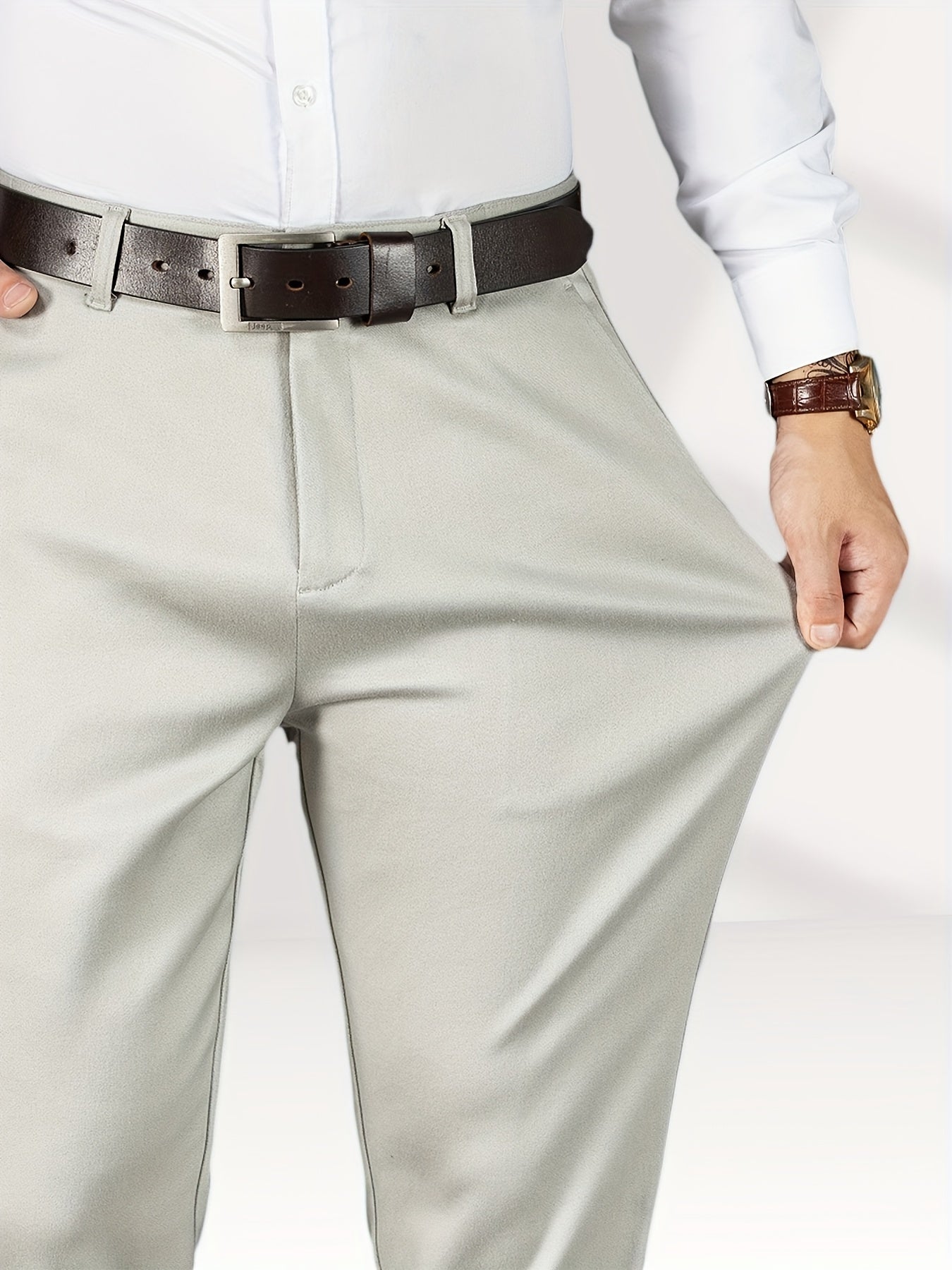 Men's four-season casual trousers