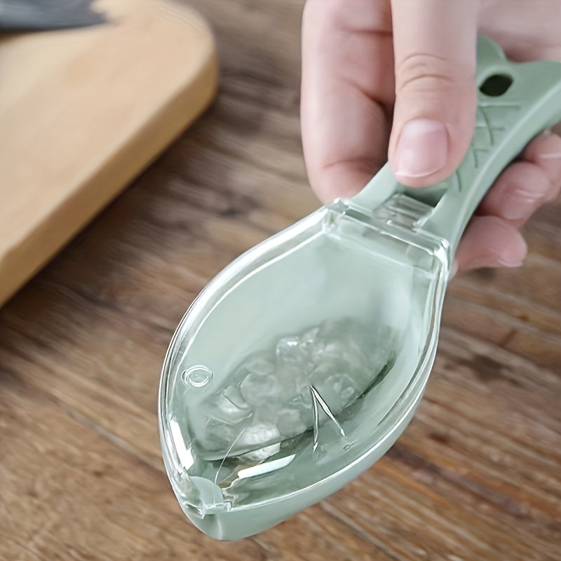 1pc KitchenCraft Fish Scale Remover with Storage Box - Easy-Clean Scraper for Dining, Efficient Fish Scale Cleaning Tool